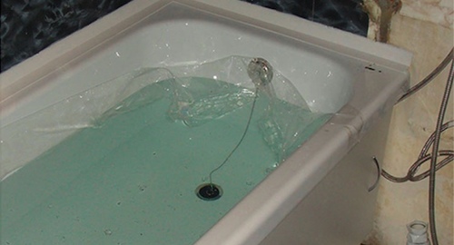 Установкой акрилового вкладыша | Нюрба